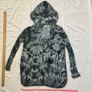 Billabong Tie Dye Long sleeve hooded top